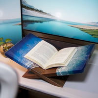 Ocean Resin Oakwood Bookstand - maystudio - Bookstand