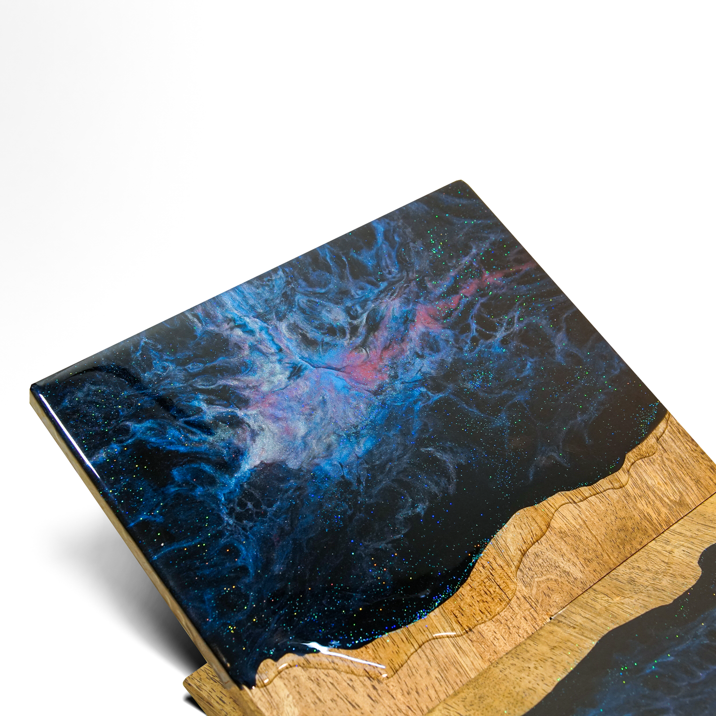 Shiny Galaxy Walnut Bookstand - maystudio - Bookstand