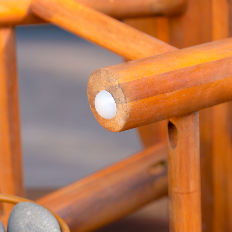 Sturdy Step Stool Chair - maystudio