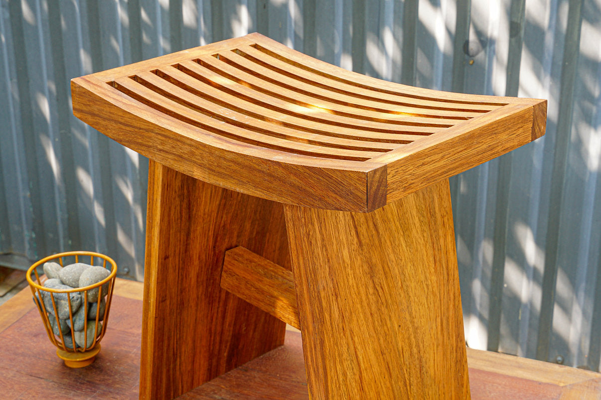 Adjustable Self-Assembly Shower Stool Chair - maystudio