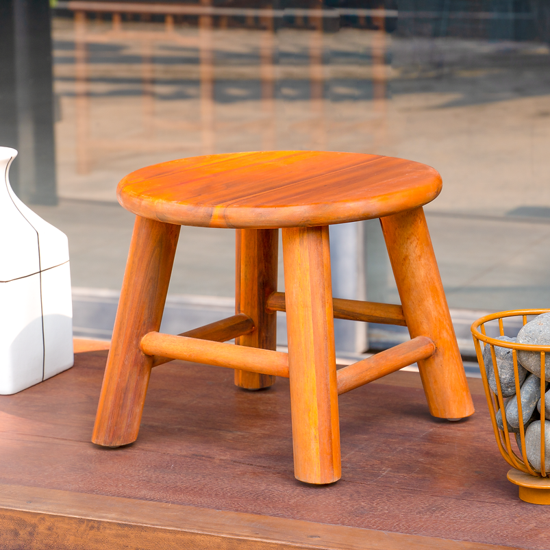 Sturdy Step Stool Chair - maystudio