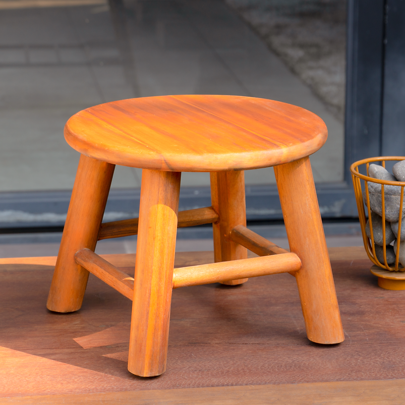 Sturdy Step Stool Chair - maystudio