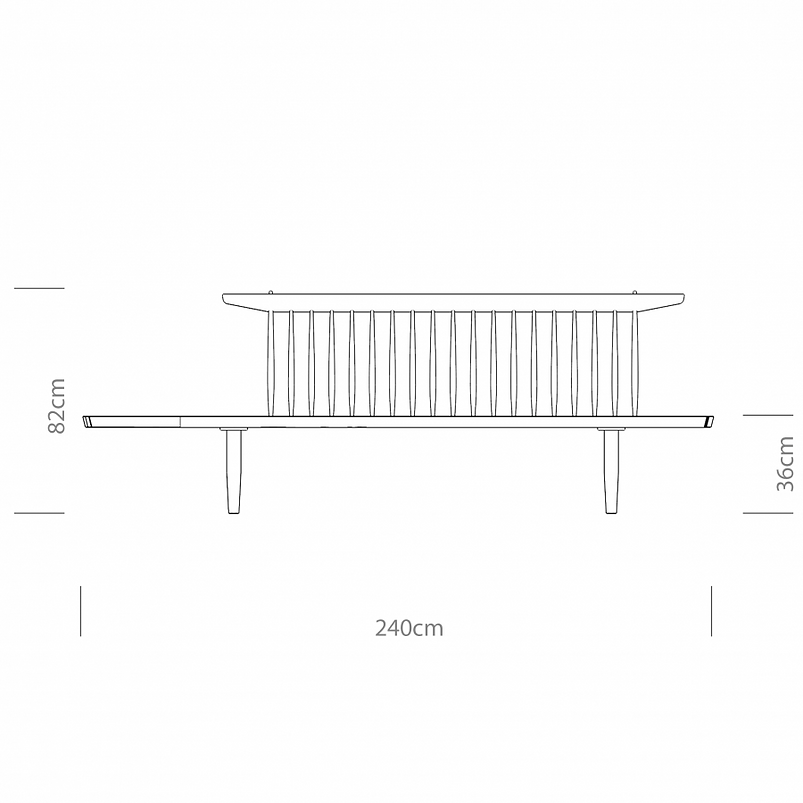 Saisei | PK WOODEN SOFA - maystudio