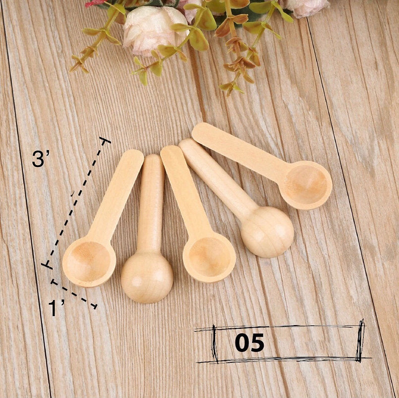 Set of 3 Handmade Bamboo bowls with a spoon set - maystudio