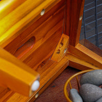 Premium Self-Assembly Step Stool Chair - maystudio