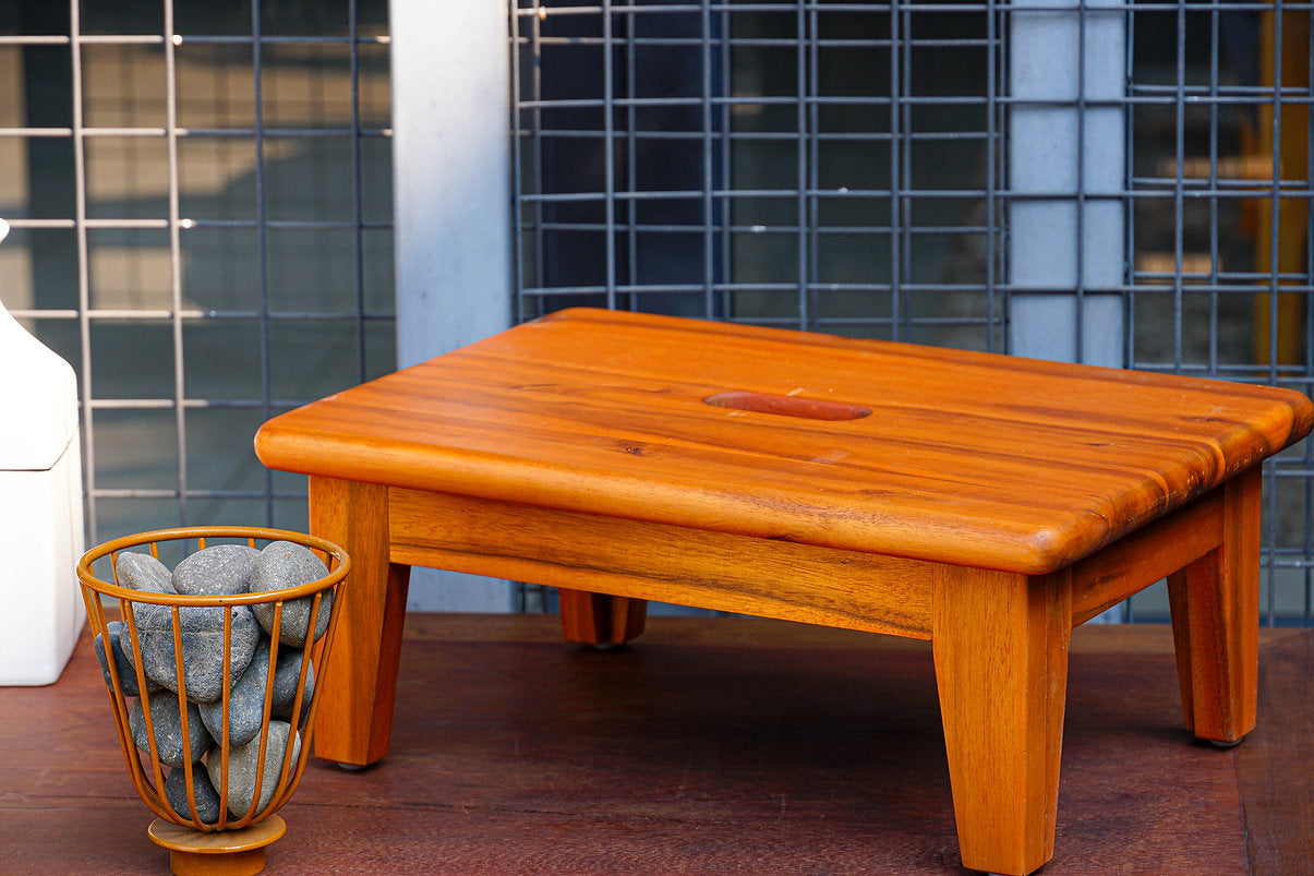 Premium Self-Assembly Step Stool Chair - maystudio