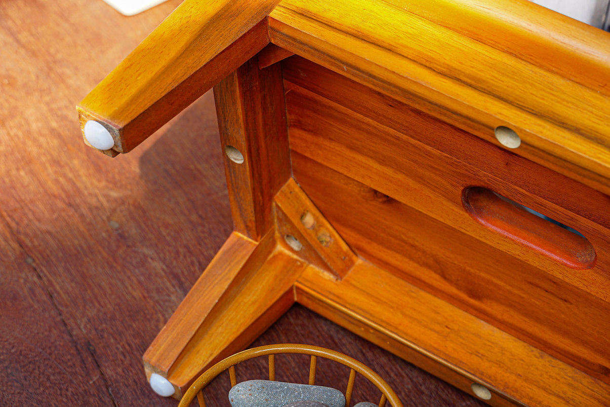 Premium Self-Assembly Step Stool Chair - maystudio