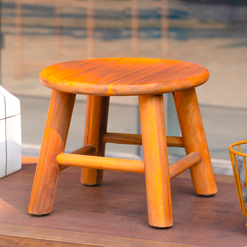Sturdy Step Stool Chair - maystudio