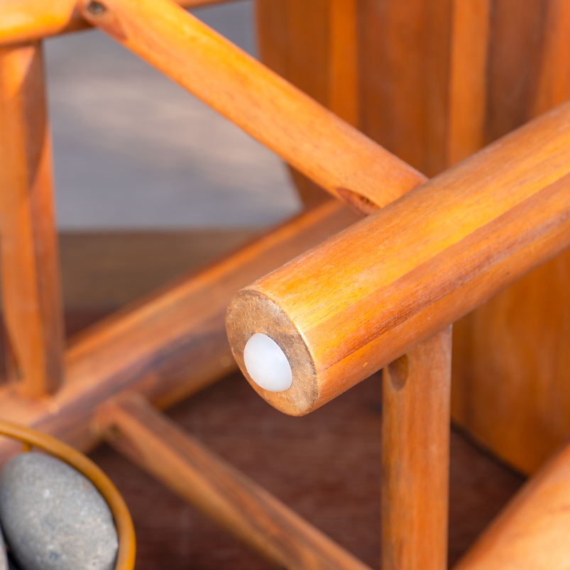 Sturdy Step Stool Chair - maystudio